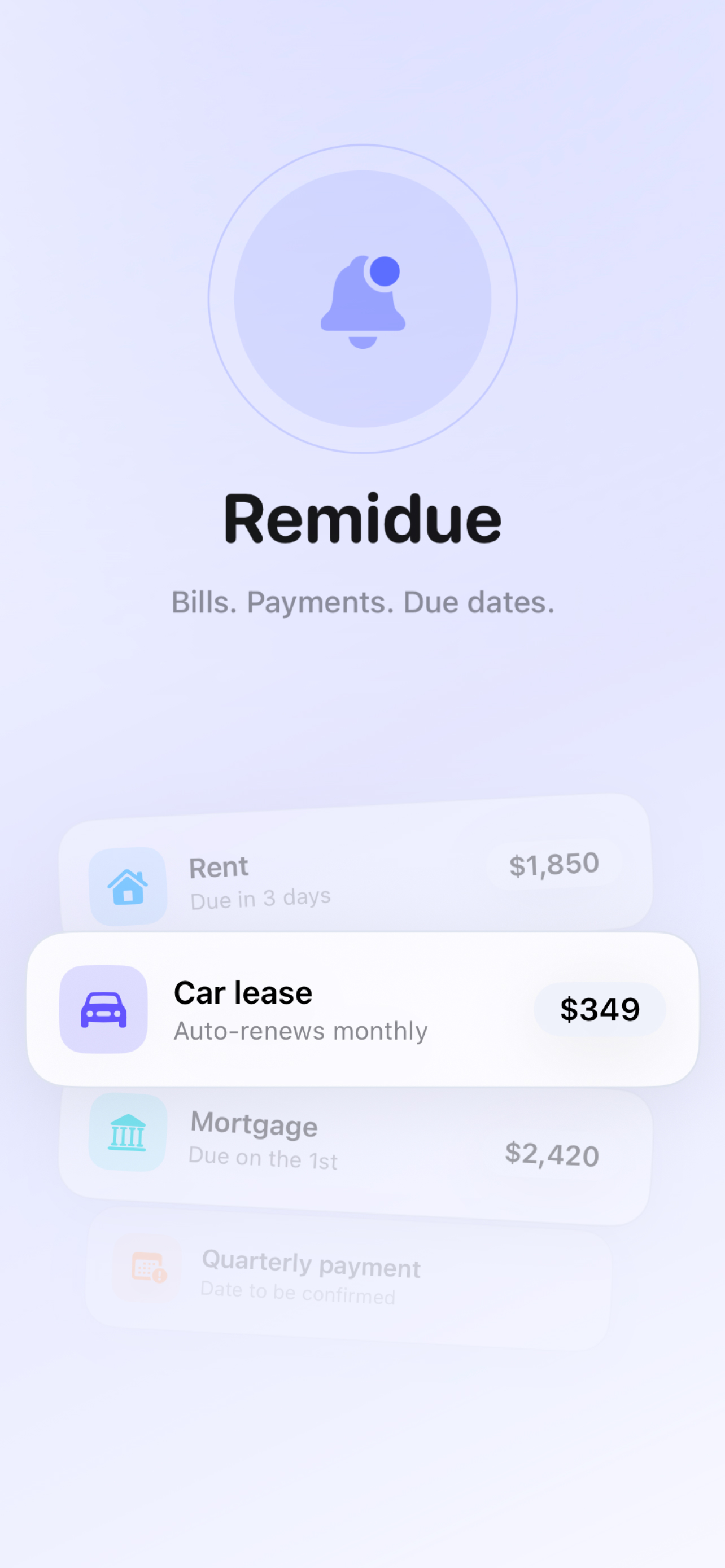 Remidue screenshot