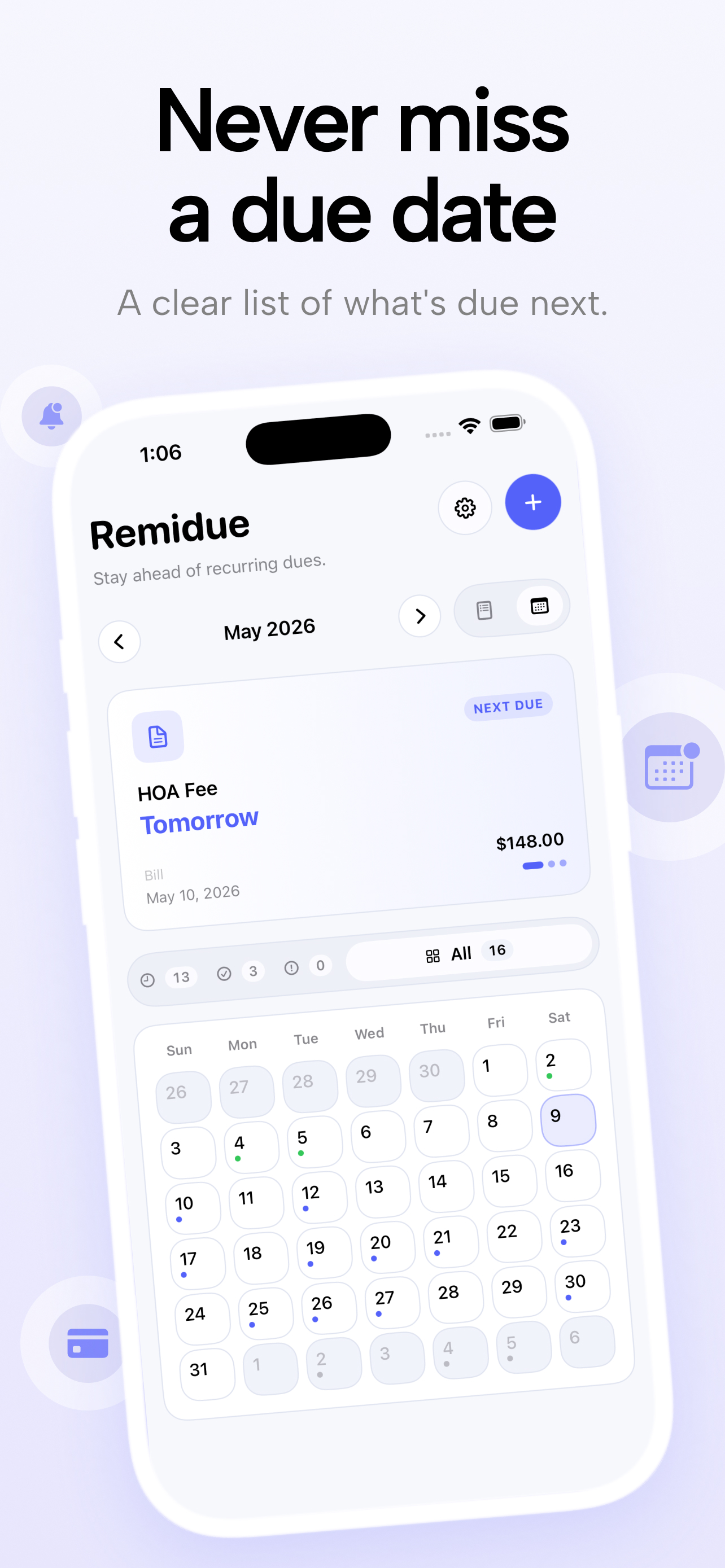 Remidue screenshot