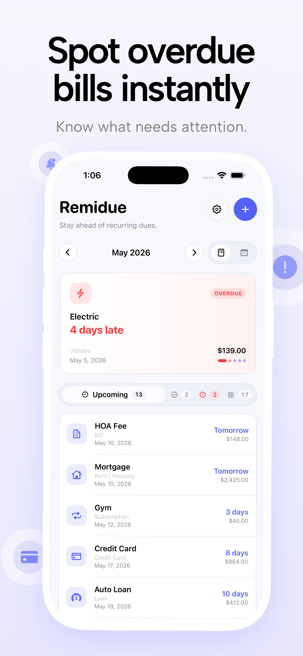 Remidue screenshot